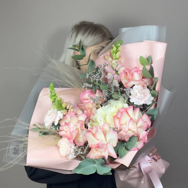  Букет  "Закат для неё" в Курске