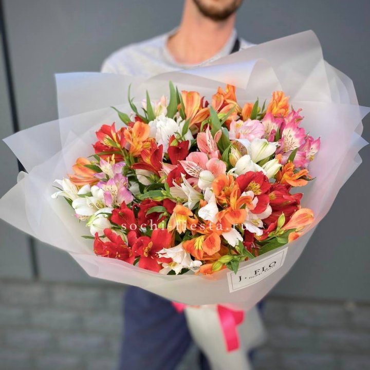 Микс альстромерий №5 в Курске