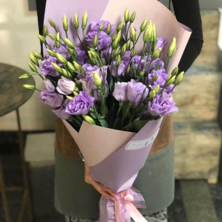 Букет эустом "Лило" в Курске