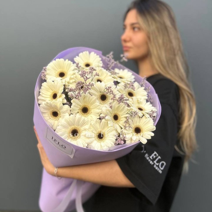 Букет голландских гербер "Лавандер" в Курске