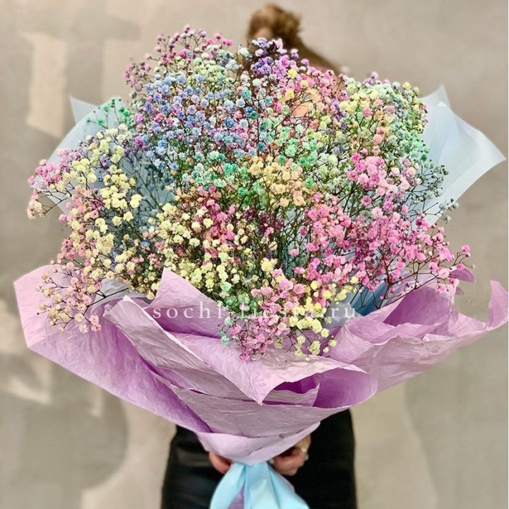 Радужные гипсофилы №2 в Курске