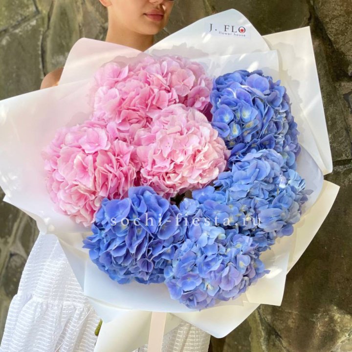 Букет гортензий №1 в Курске