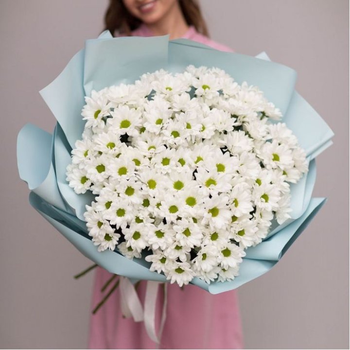  Букет хризантем "Бон-бон" в Курске