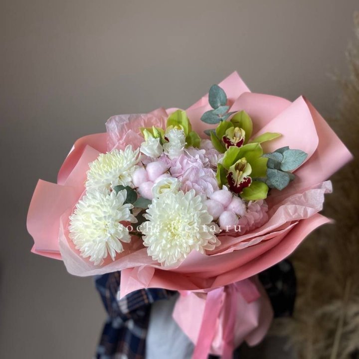  Букет с орхидеями "Вита" в Курске