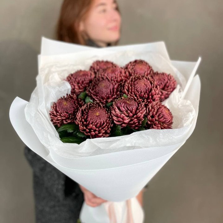 Букет хризантем "Касиопия" в Курске