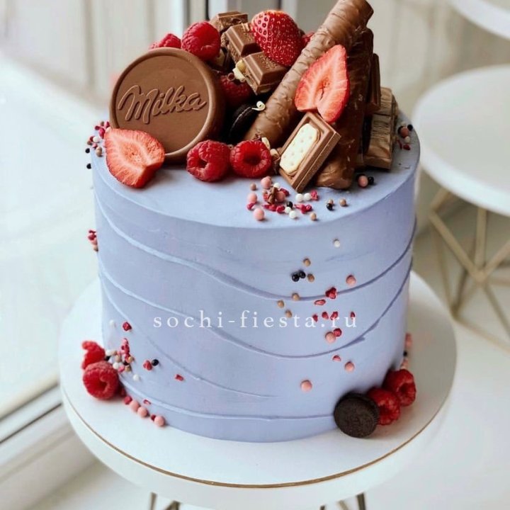 Торт "Milka's world" в Курске