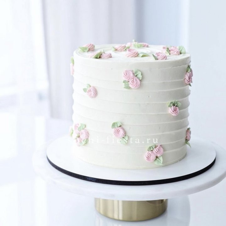 Торт "Розы в снегу" в Курске