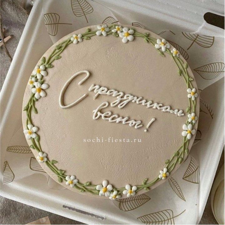 Бенто-торт "C праздником весны!"  в Курске