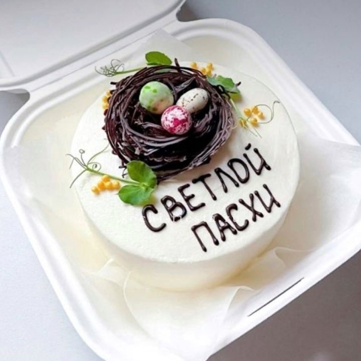 Бенто-торт "Светлой Пасхи" 1 в Курске