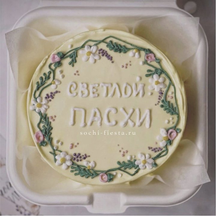 Бенто-торт "Светлой Пасхи" 2 в Курске