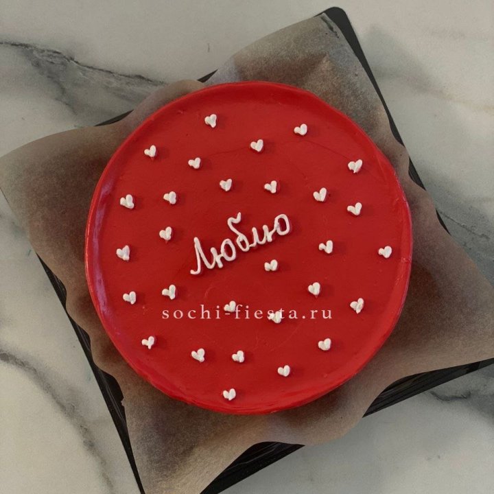 Бенто-торт "Люблю" в Курске