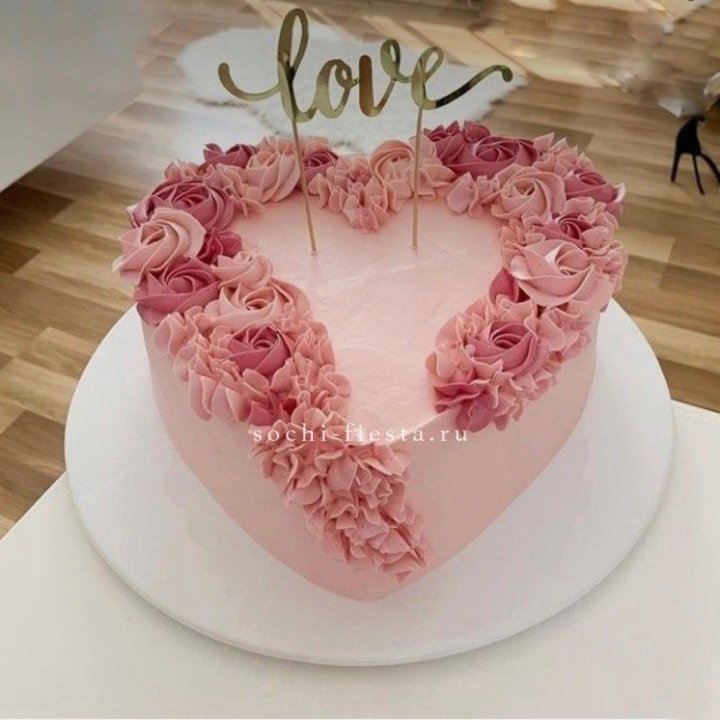 Торт "Сердце" 10 в Курске