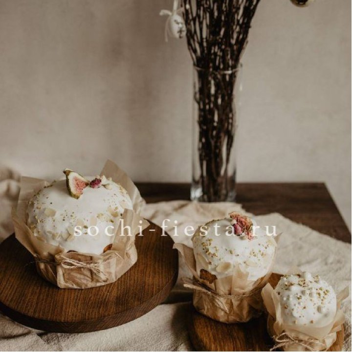 Кулич мини с изюмом в Курске