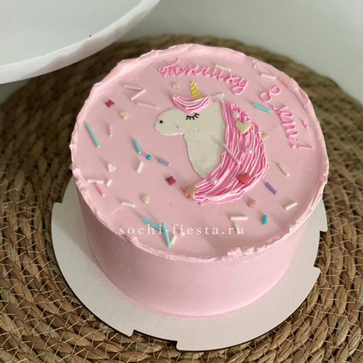 Бенто-торт "Пончику ... лет"  в Курске