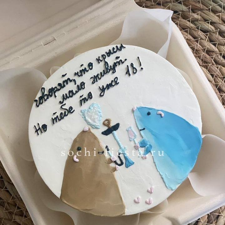 Бенто-торт "Крысы"  в Курске