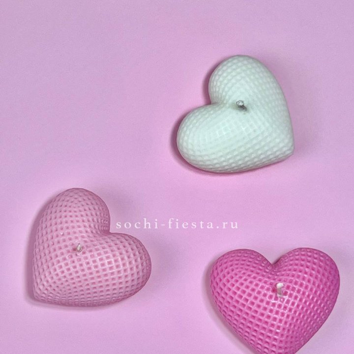 Набор свеч сердец в Курске