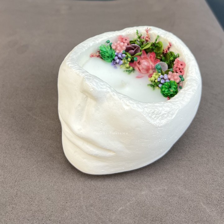 Свеча ароматическая в гипсе  в Курске