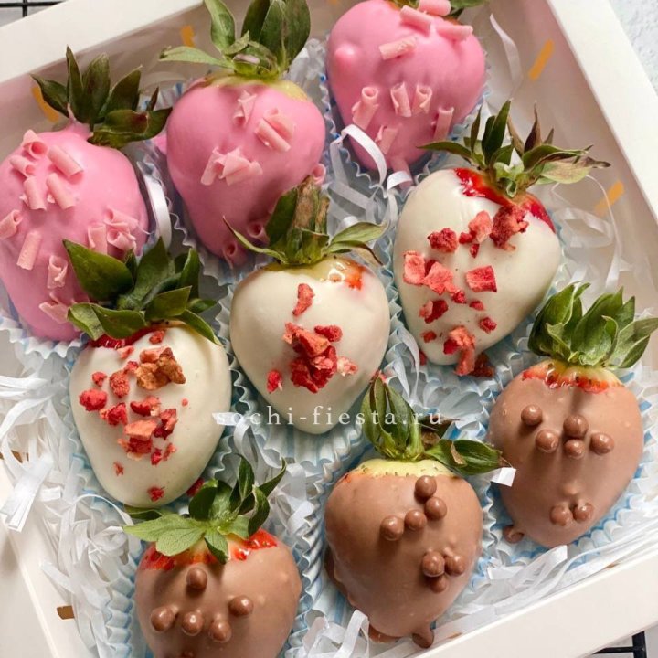 Клубника в шоколаде 9 ягод в Курске