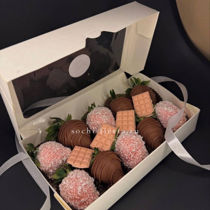 Клубника в шоколаде 10 ягод №2 в Курске