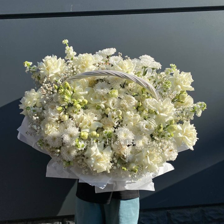 Корзина "Белоснежка" в Курске