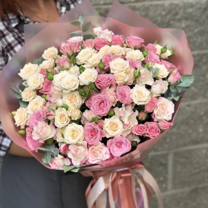 21 кустовая роза в Курске