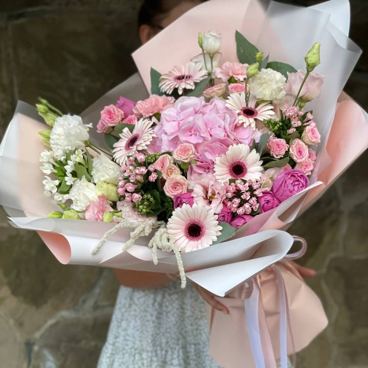 Авторский букет Пич в Курске