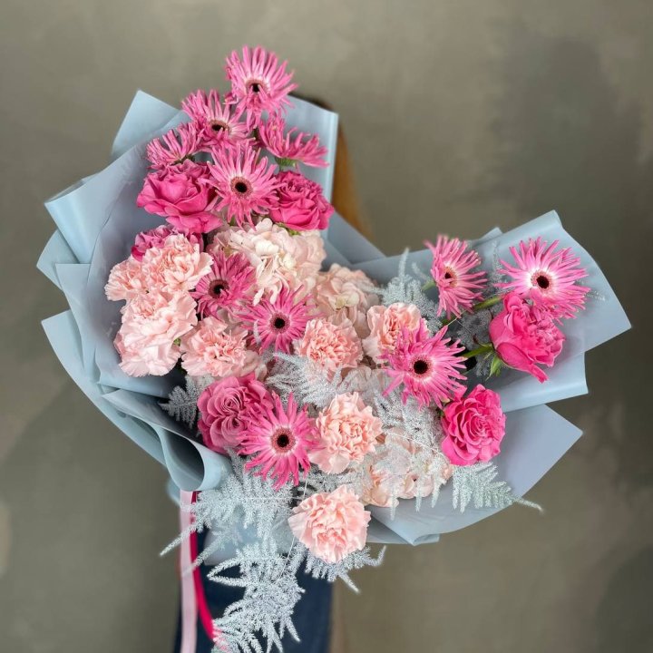 Дизайнерский букет "Свит хаер" в Курске