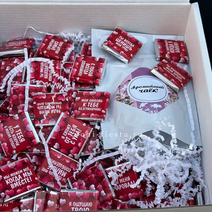 Набор Шоколад и Чай "101 причина любви" в Курске