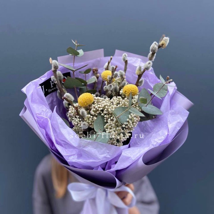 Букет с Вербой №1 в Курске