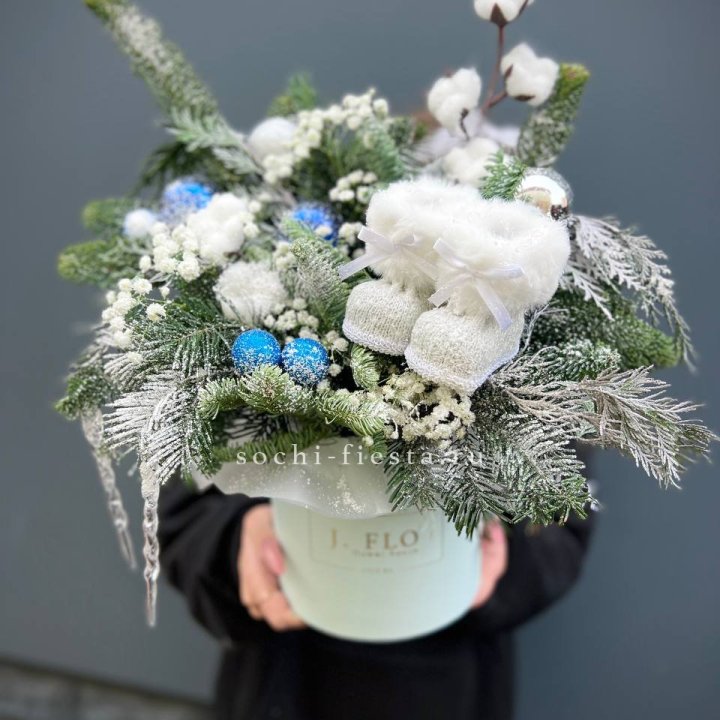 Новогодний бокс "Ботс блю" в Курске