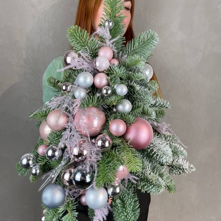 Новогодняя елочка "Розе голд" в Курске