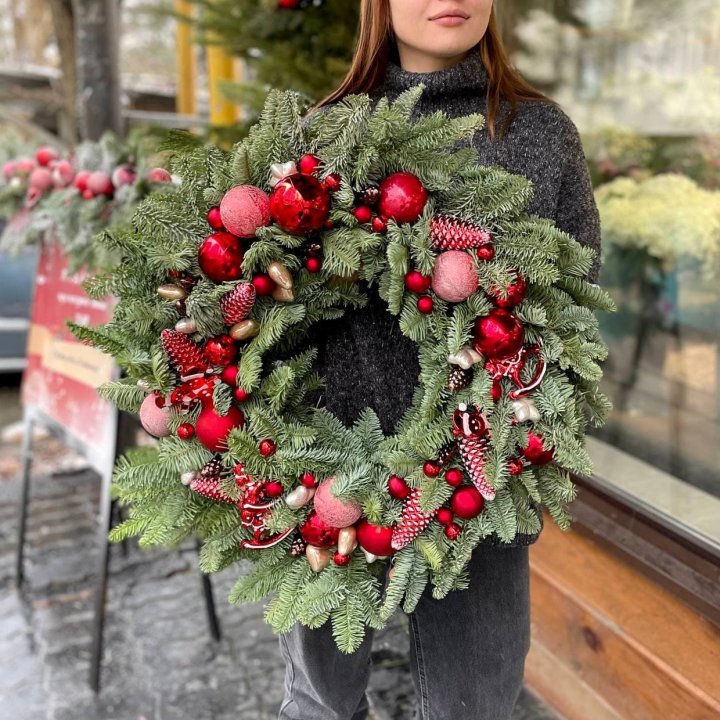 Рождественский венок  в Курске