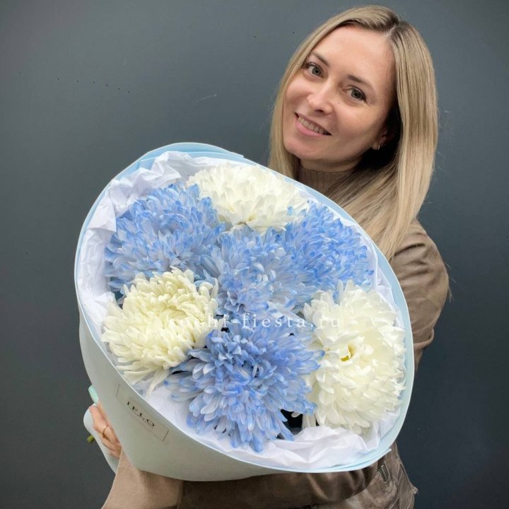 Букет из 7 хризантем  в Курске