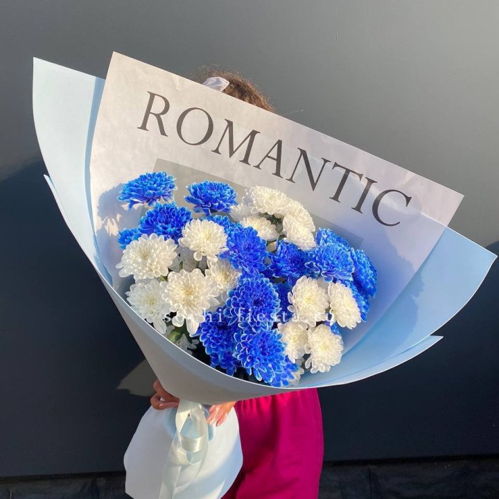 Букет кустовых хризантем  в Курске