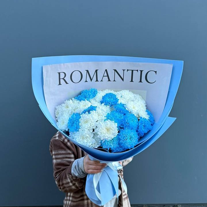 Дуо хризантем в Курске