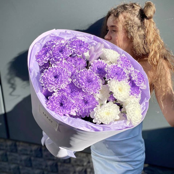  Букет хризантем "Сирена" в Курске