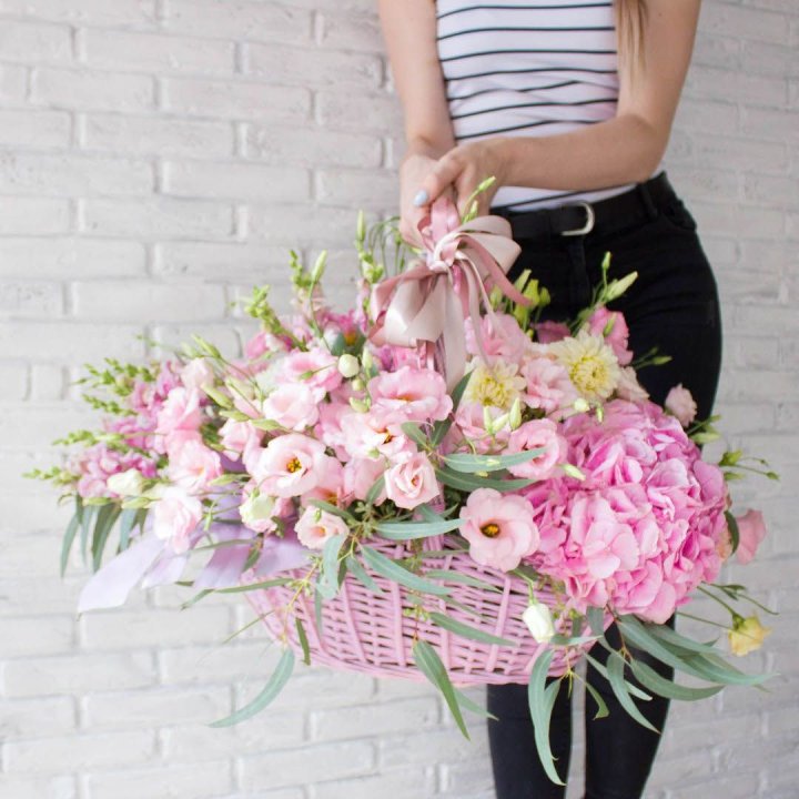 Авторская корзина №6 в Курске