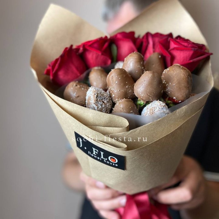 "Тандем с шоколадной клубникой" в Курске