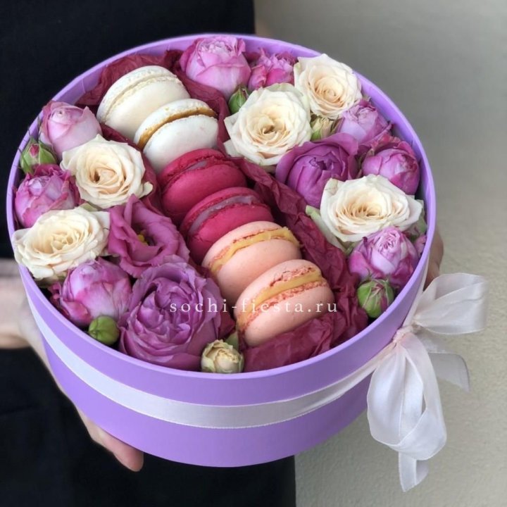 Цветочный бокс "Лаванди" в Курске