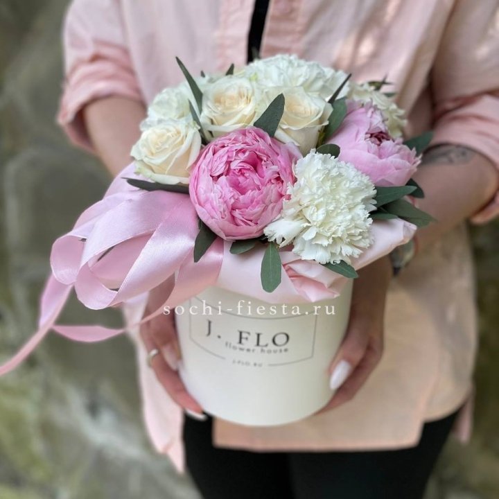 Цветочный бокс мини №2 в Курске