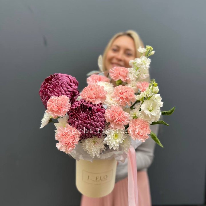 Цветочный бокс №4 в Курске