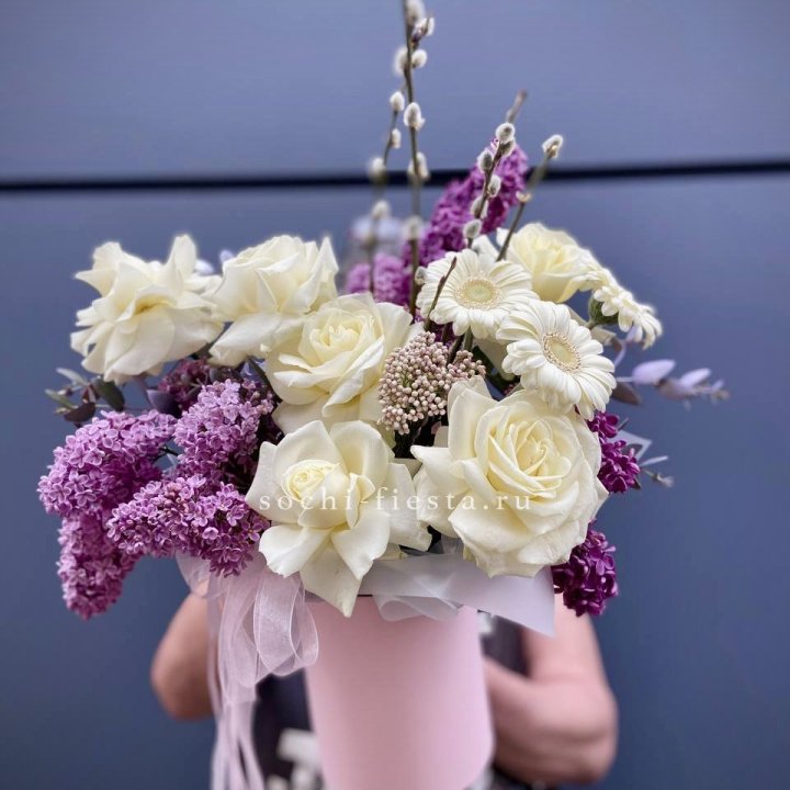 Цветочный бокс "Светлое Воскресенье" в Курске