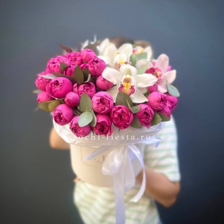 Бокс дуо мисти и орхидеи в Курске