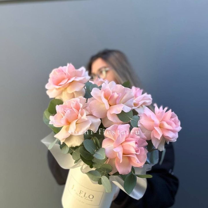 Французские роз в боксе в Курске