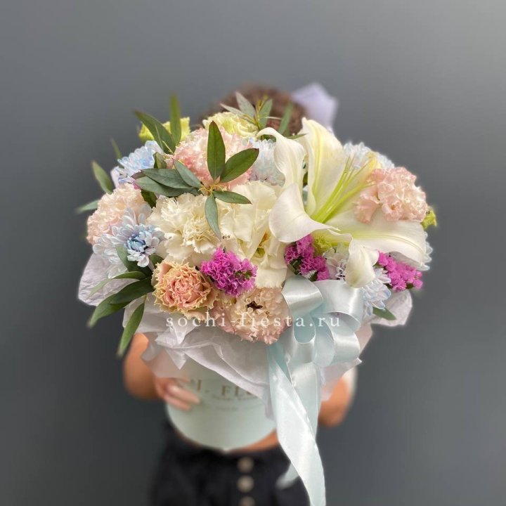 Дизайнерский цилиндр "Лилия" в Курске