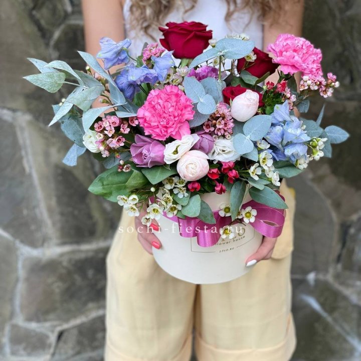 Цветочный бокс №4 в Курске