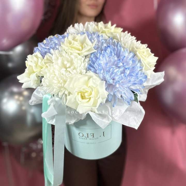 Коробка с цветами "Вольта" в Курске