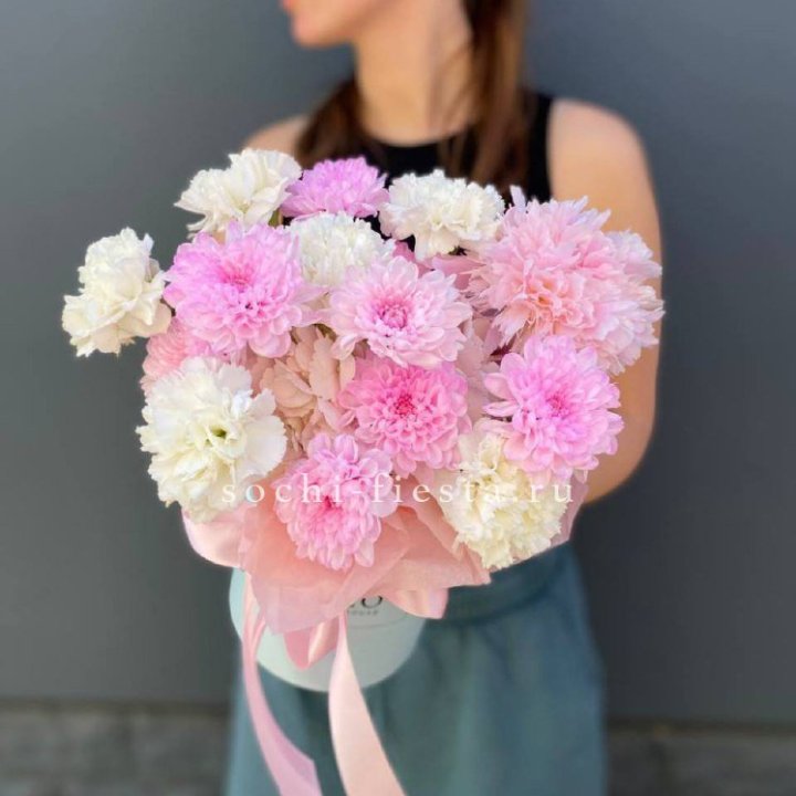 Коробка с цветами "Фиона" в Курске