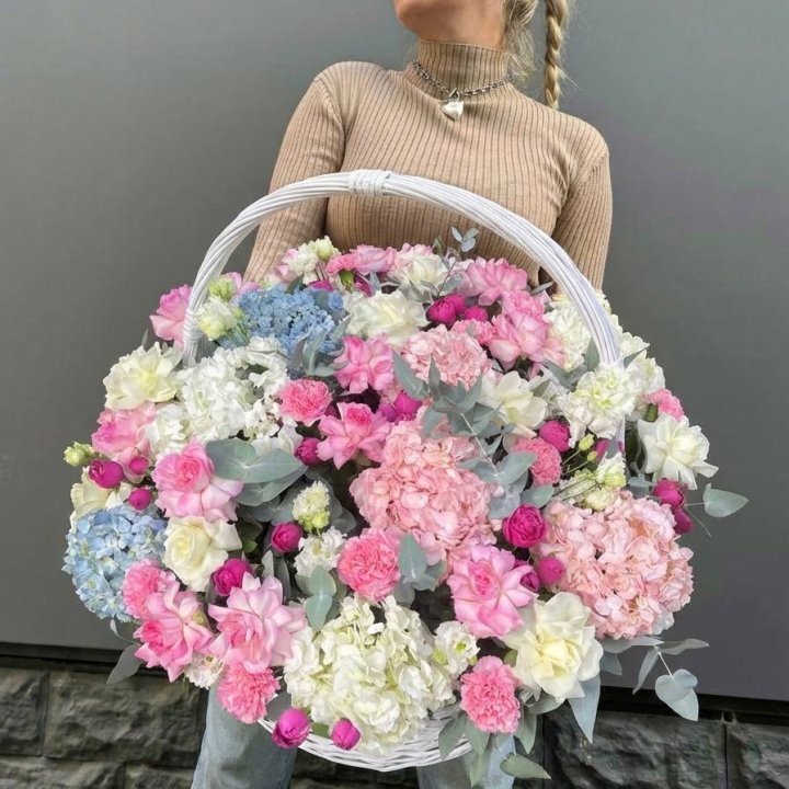 Цветочная корзина №3 в Курске