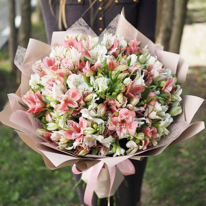 Букет альстромерий "ВАУ" в Курске